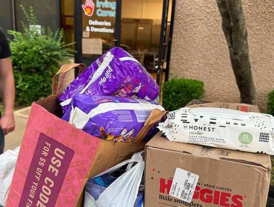 Irving Cares donation 2025